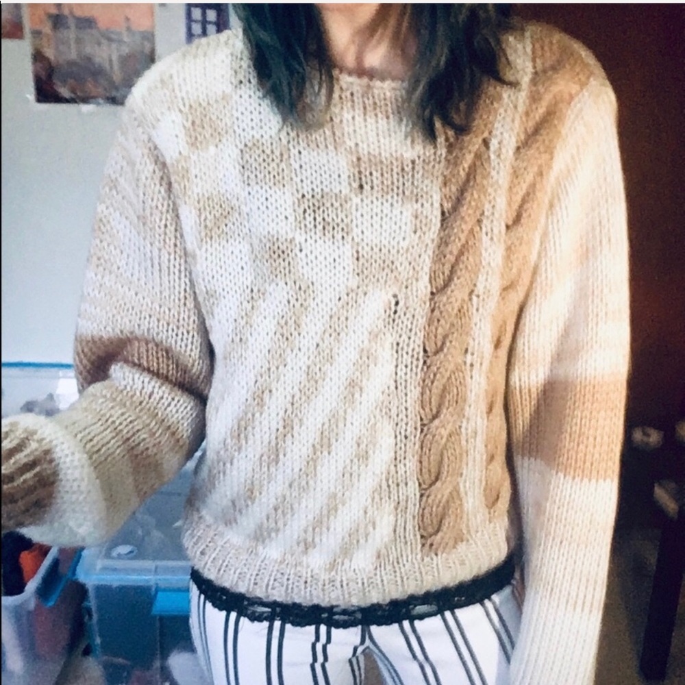 VINTAGE/ golden gate knit